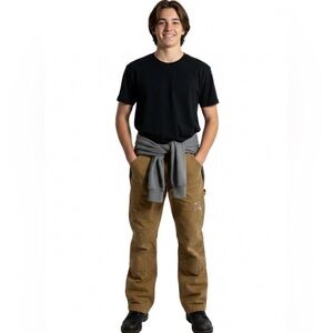 Carhartt Distressed 30 x 30 Inch Tan Brown Work Pants Men’s Well Worn vintage
